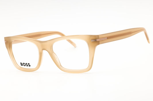 Hugo Boss BOSS 1522-010A 00 eyeglasses in beige frame with clear lenses