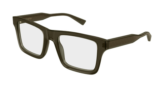 Gucci GG2070o-003 Green Square Eyeglasses 53mm
