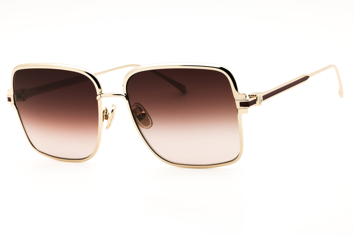 Salvatore Ferragamo SF317S-745 GOLD Rectangular Sunglasses 57mm Sunglasses