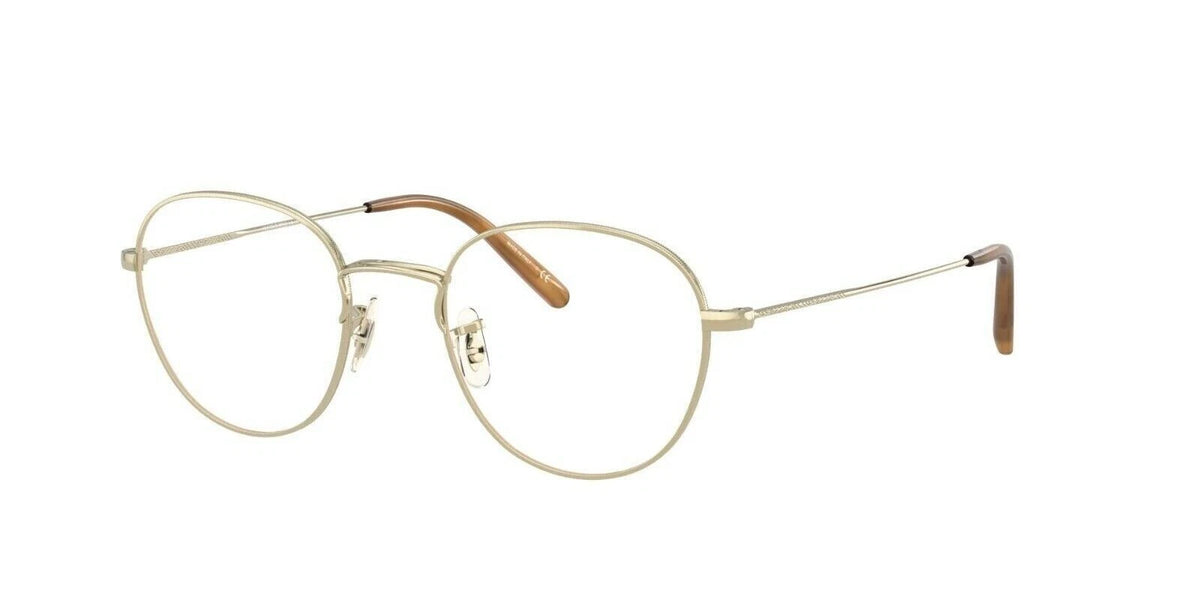 Oliver Peoples 0OV1281-5145-48 Gold Rectangle EYEGLASSES 0mm Eyeglasses
