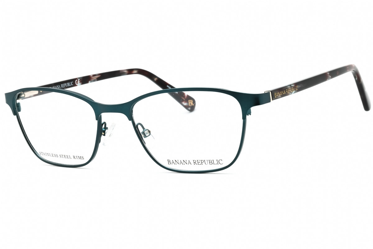 Banana Republic CAMILA-0ZI9 00 TEAL Rectangular Eyeglasses 51mm Eyeglasses