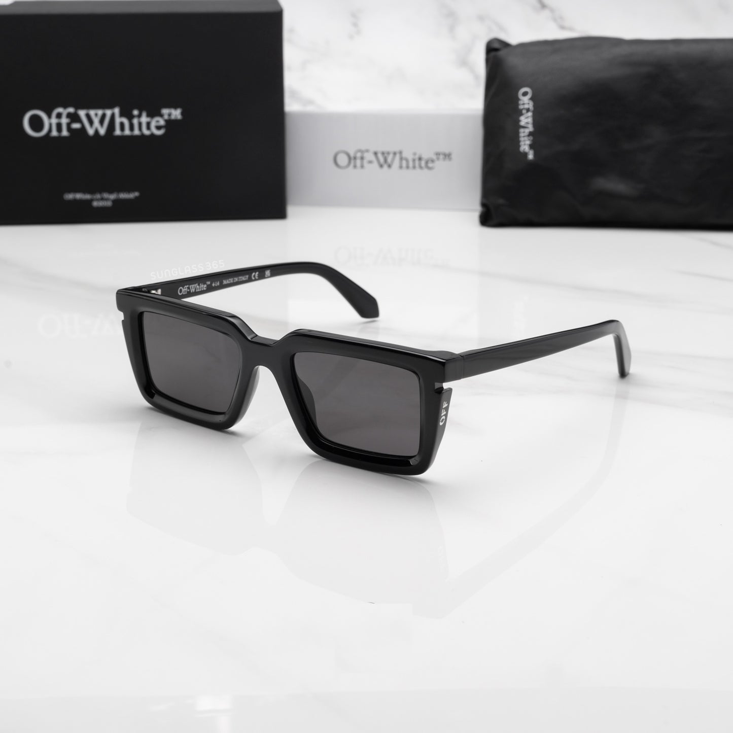 Off-White OERI113S24PLA0011007 52mm New Sunglasses