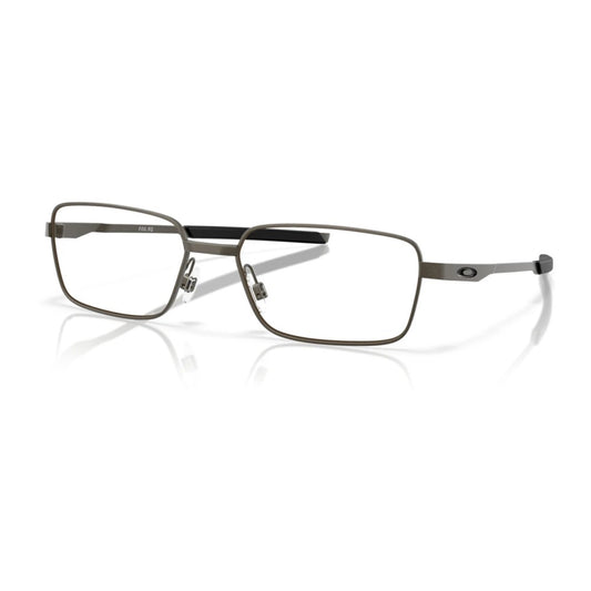 Oakley 0OX3062-306201 eyeglasses in satin black frame with clear lenses