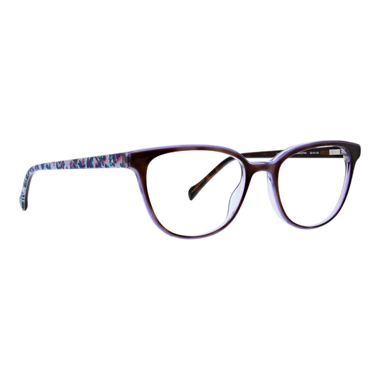 Vera Bradley Lyanna Cloud Vine Multi 5218 52mm New Eyeglasses