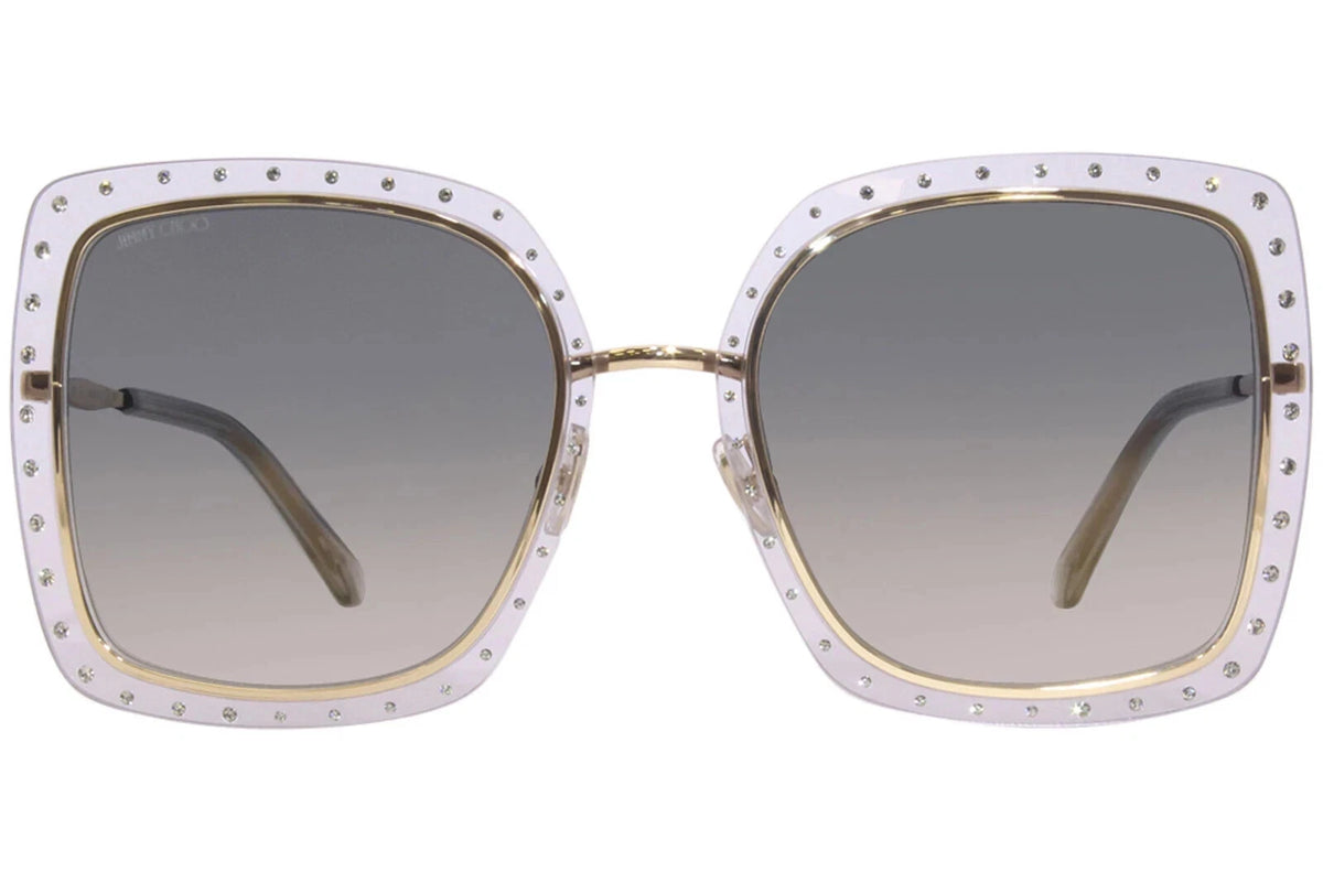 Jimmy Choo 0DANNY-S-0FT3-56 Gray Round SUNGLASSES 56mm Sunglasses