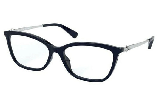 Coach 0HC6146U-5571-55 Blue Rectangle EYEGLASSES 0mm Eyeglasses
