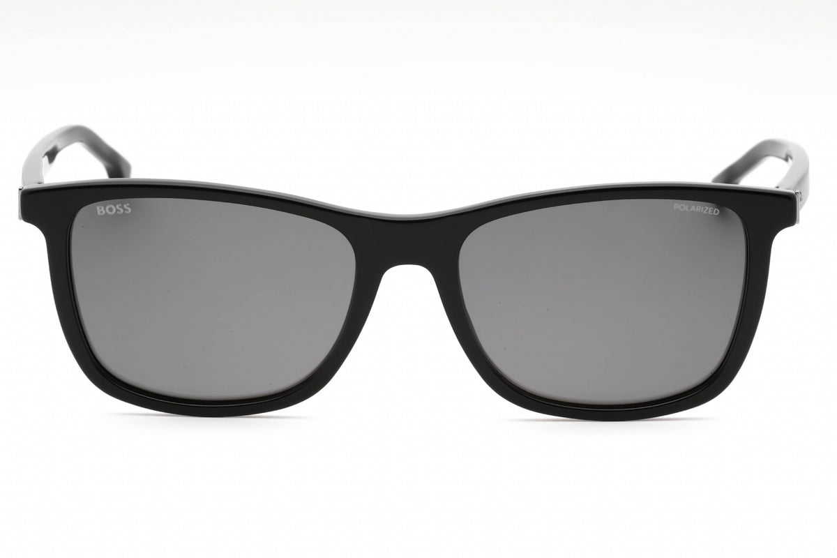 Hugo Boss BOSS 1299/U/S-0807 M9 BLACK Rectangular Sunglasses 55mm