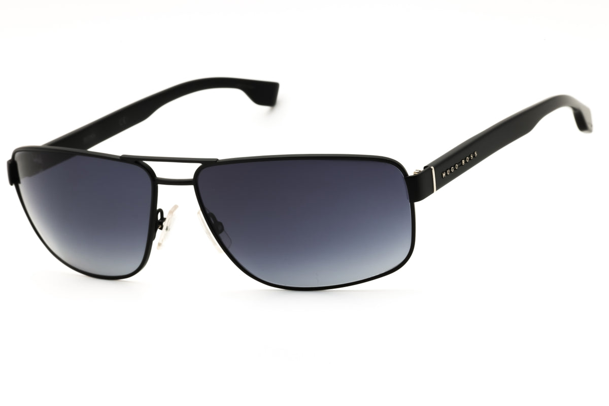 Hugo Boss 1035/S-003/9O Matte Black Rectangular Sunglasses 64mm