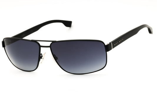 Hugo Boss 1035/S-003/9O Matte Black Rectangular Sunglasses 64mm
