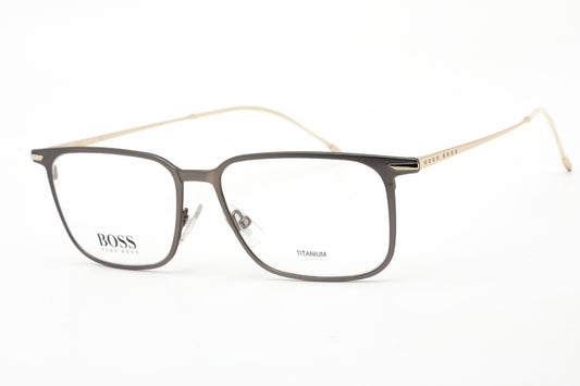 Hugo Boss BOSS 1253-0R81 00 Silver Rectangle Eyeglasses 55mm