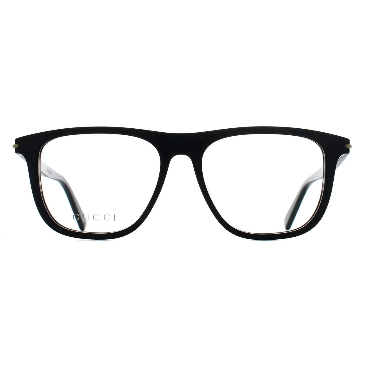 Gucci GG2130O-001 Black Rectangular Eyeglasses 53mm Eyeglasses