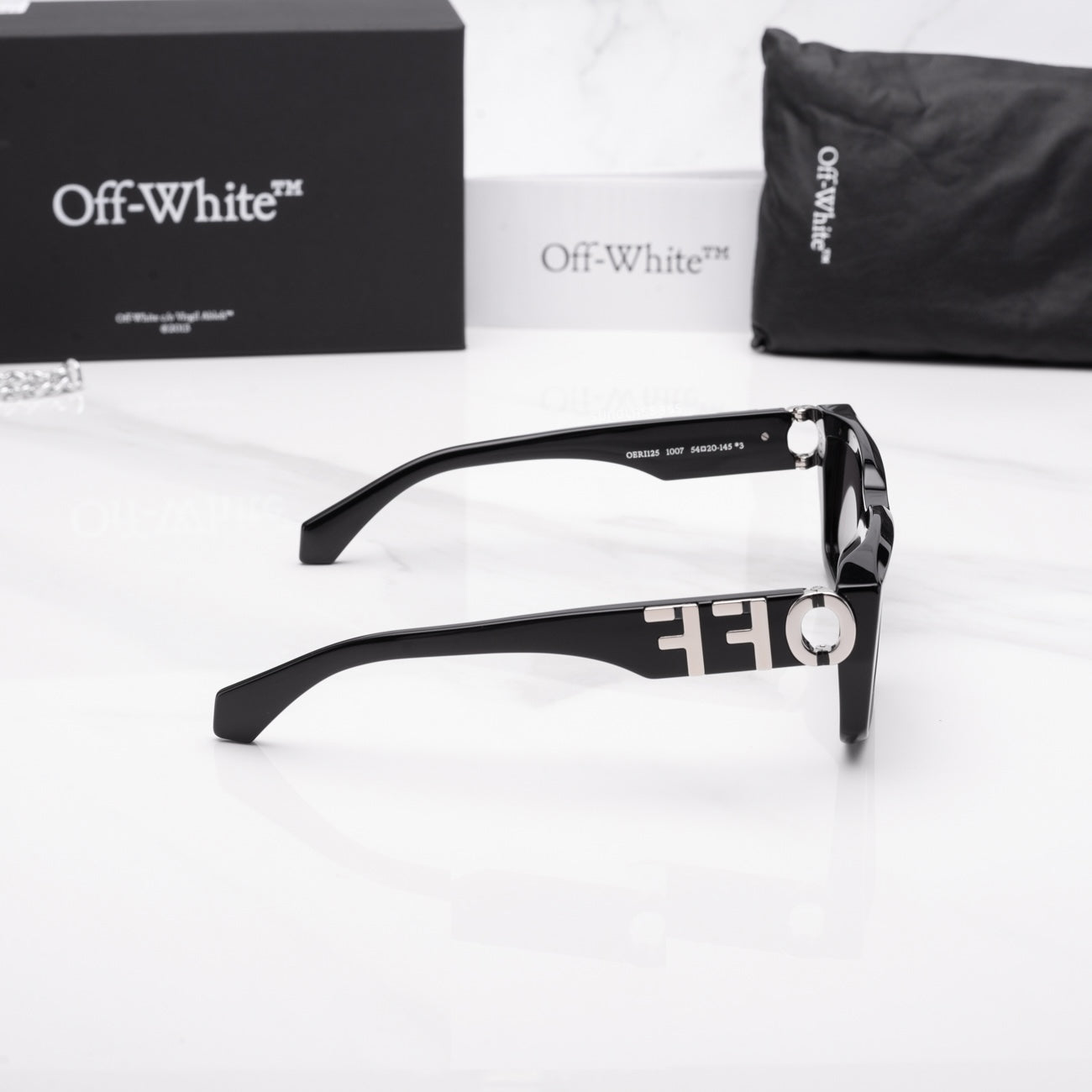 Off-White OERI125S24PLA0011007 54mm New Sunglasses