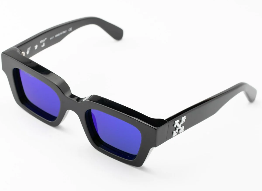Off-White Virgil Black 50mm New Sunglasses