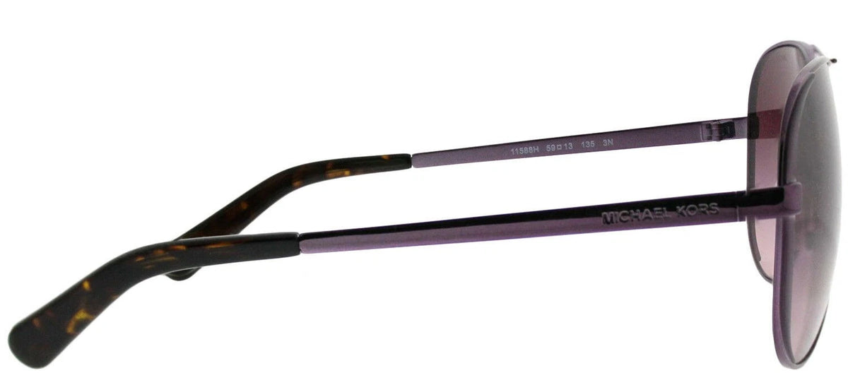 Michael Kors 0MK5004-11588H-59 Purple Square SUNGLASSES 0mm Sunglasses