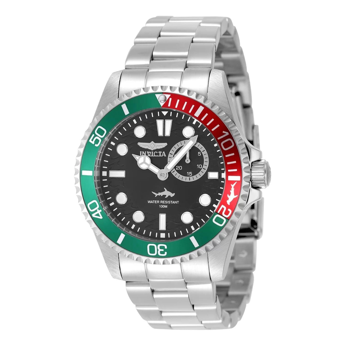 Invicta 49272 49272 Watch - Black Dial Stainless Steel Band