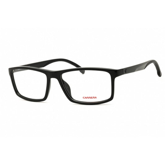 Carrera 8872-807 eyeglasses in black frame with clear lenses