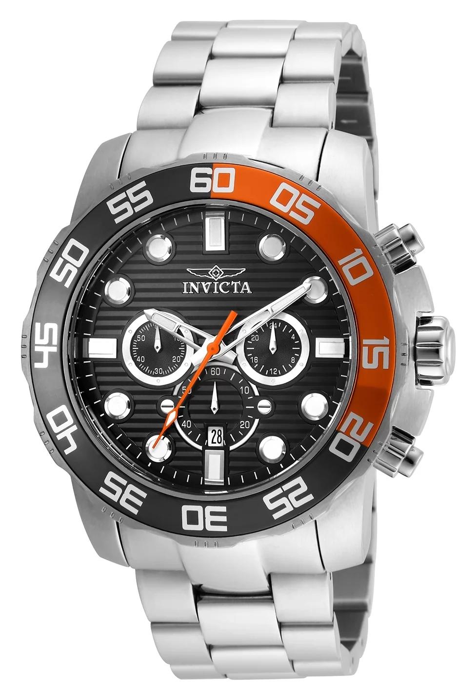 Invicta 22230 22230 Watch - Charcoal Dial Stainless Steel Band