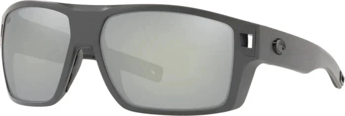 Costa del Mar 0DGO 98 OGGLP Gray Rectangle Sunglasses 0mm Sunglasses