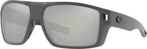 Costa del Mar 0DGO 98 OGGLP Gray Rectangle Sunglasses