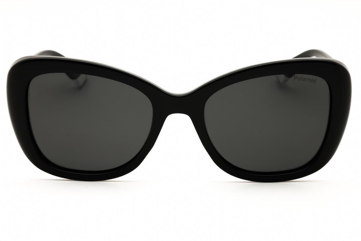 Polaroid Core PLD 4132/S/X-807 M9 BLACK Cat eye Sunglasses 53mm Sunglasses