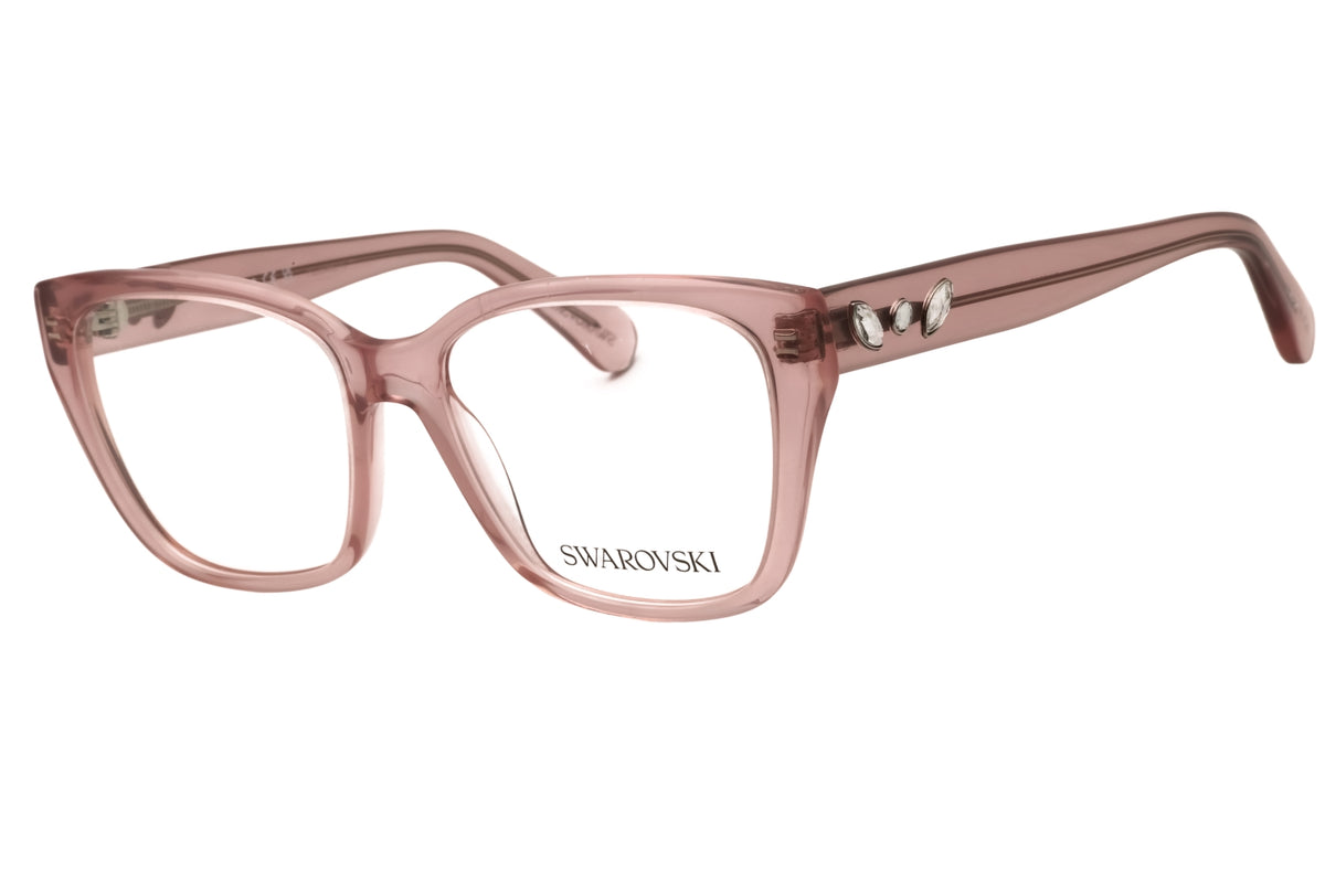 Swarovski 0SK2008-3001 Transparent Pink Cat eye Eyeglasses 53mm Eyeglasses