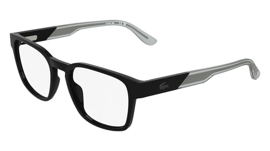 Lacoste L4010-001-53 BLACK Rectangle Eyeglasses 53mm Eyeglasses