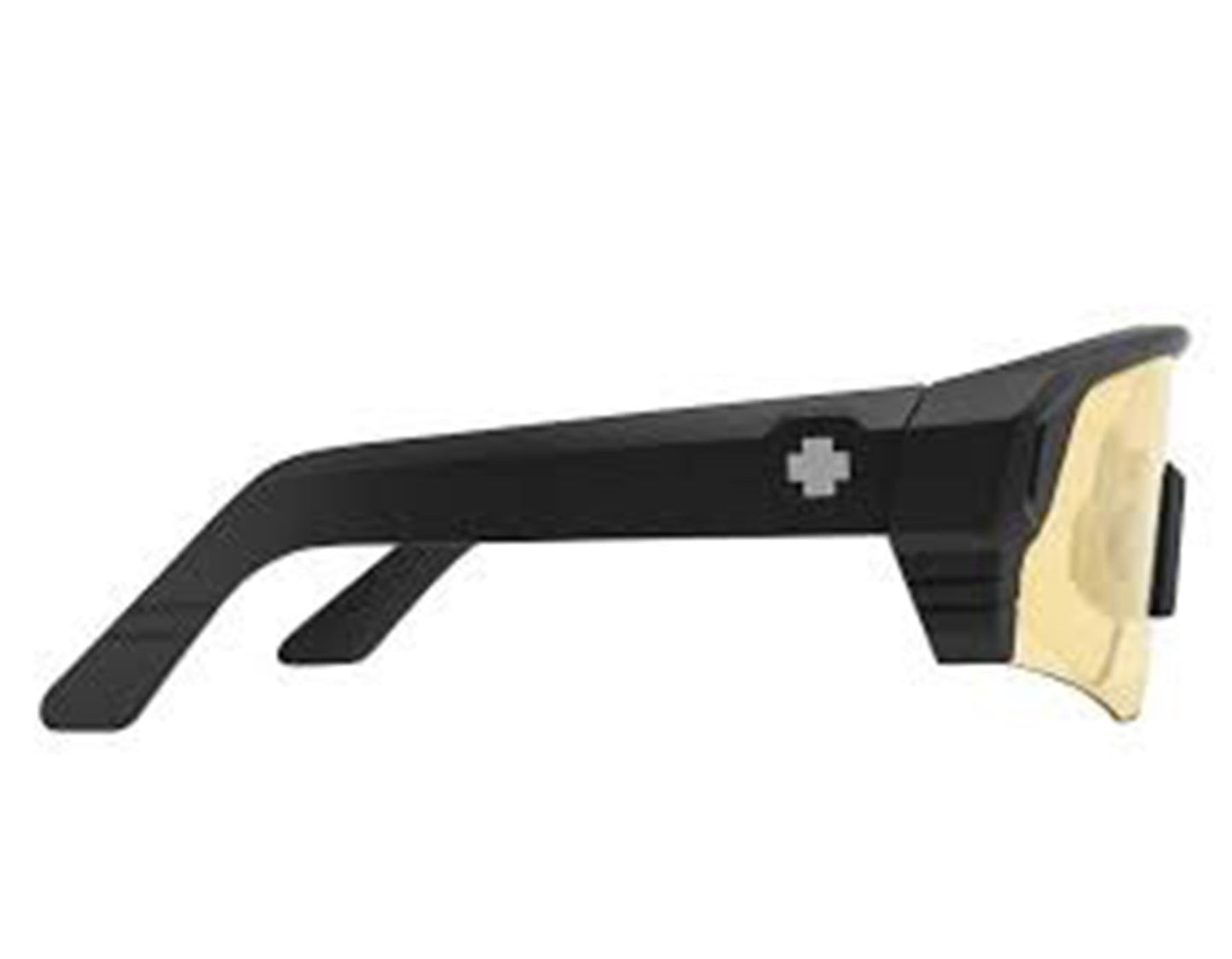 Spy MONOLITH SPEED-Matte Black/Happy Low Light Yellow 142mm New Sunglasses