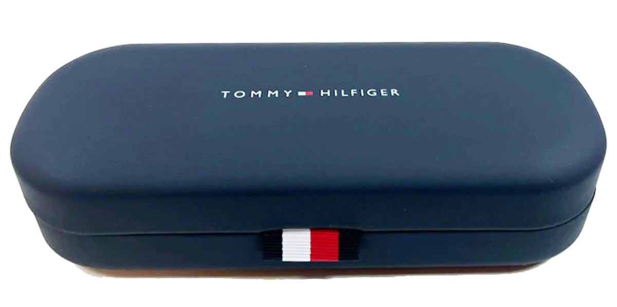 Tommy Hilfiger TH2082-R80-56 Matte Dark Ruthenium Rectangle Eyeglasses 56mm Eyeglasses