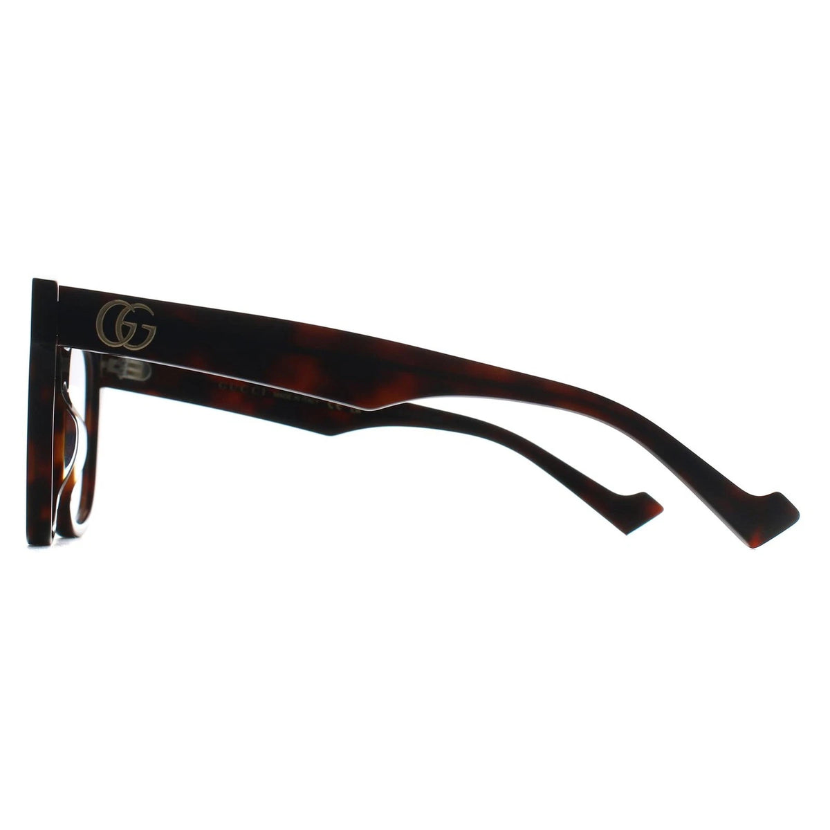 Gucci GG0958O-007 Havana Rectangular Eyeglasses 52mm Eyeglasses