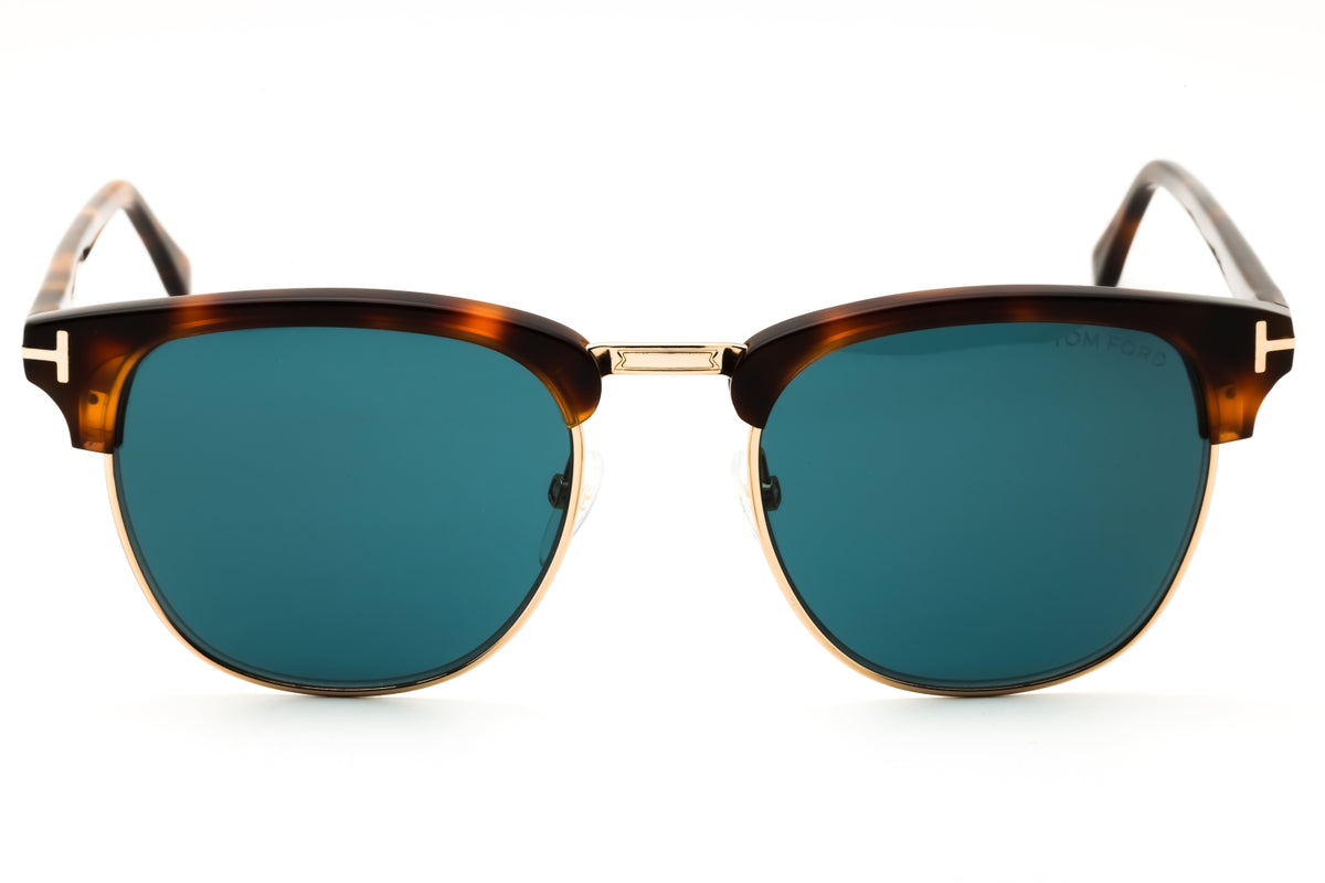 Tom Ford FT0248-53V blonde havana Rectangular Sunglasses 53mm Sunglasses