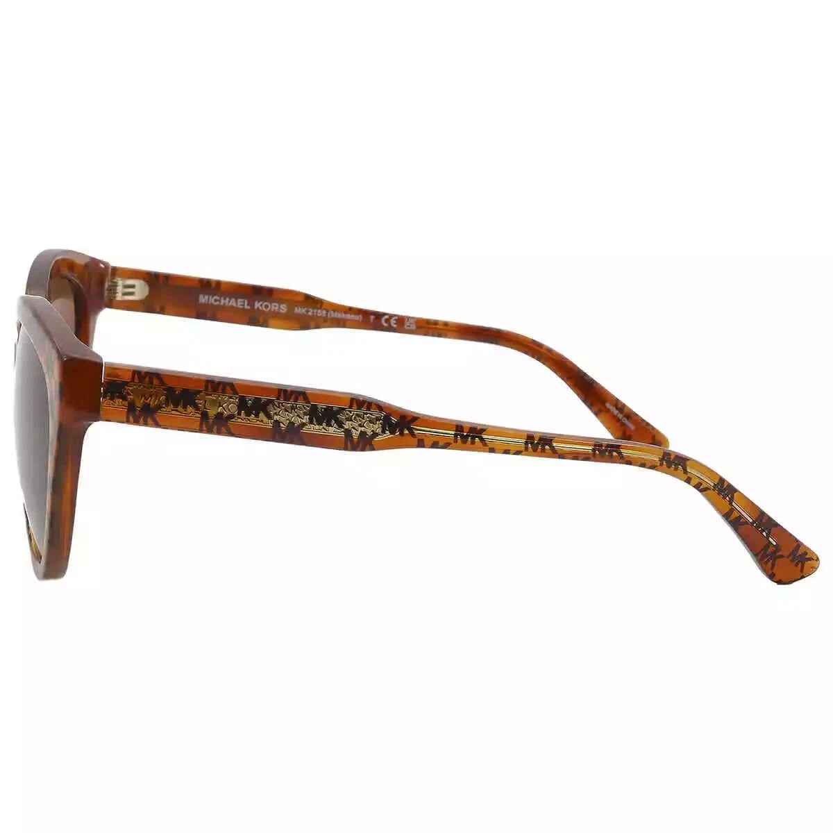 Michael Kors 0MK2158-34453B-55 Orange Square SUNGLASSES 55mm Sunglasses