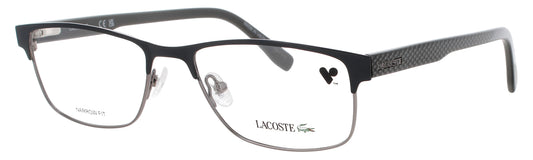 Lacoste L2217-N-033-52 GUNMETAL  Men's Eyeglasses 52mm Eyeglasses