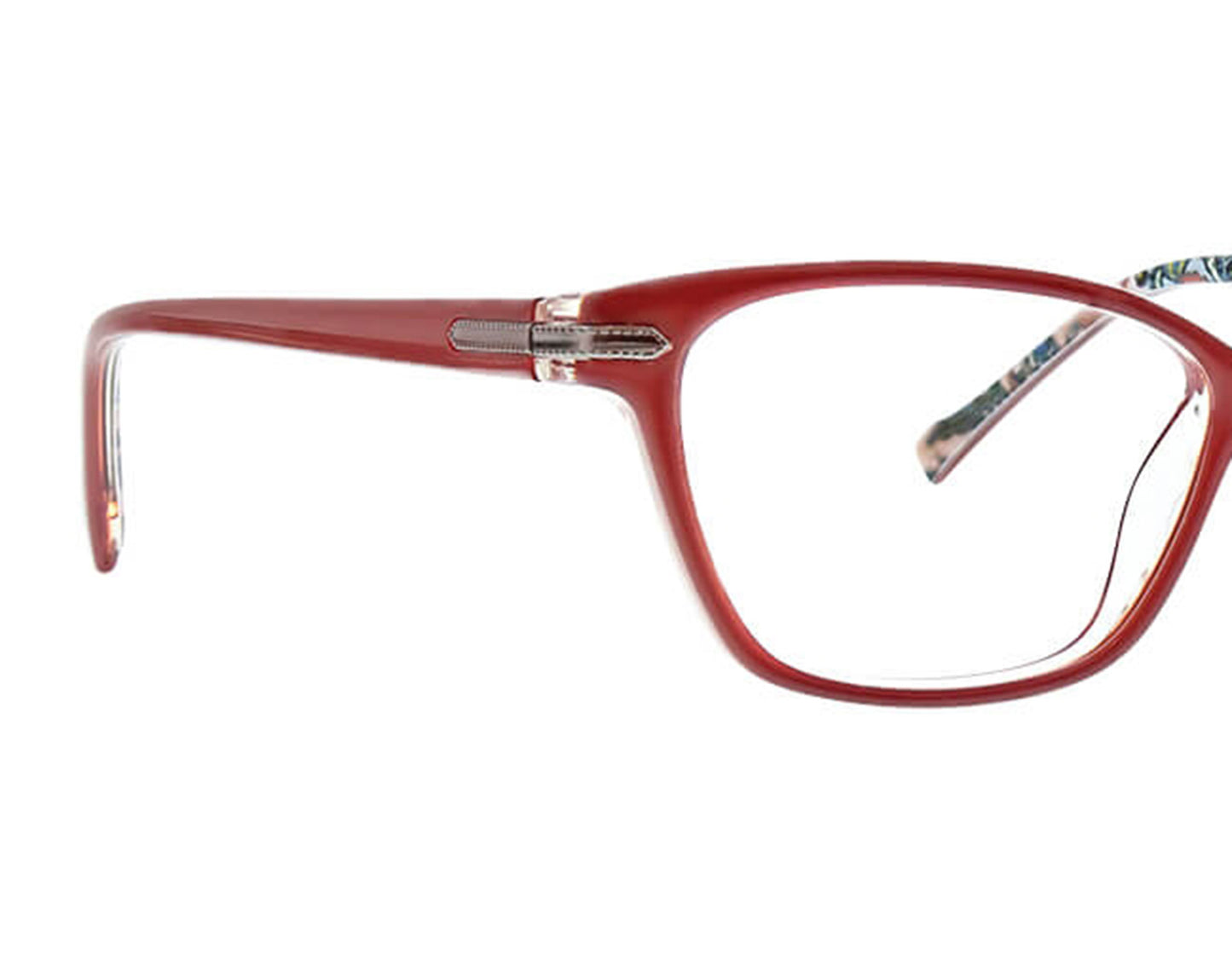 Vera Bradley Sela Stitched Flowers 5116 51mm New Eyeglasses