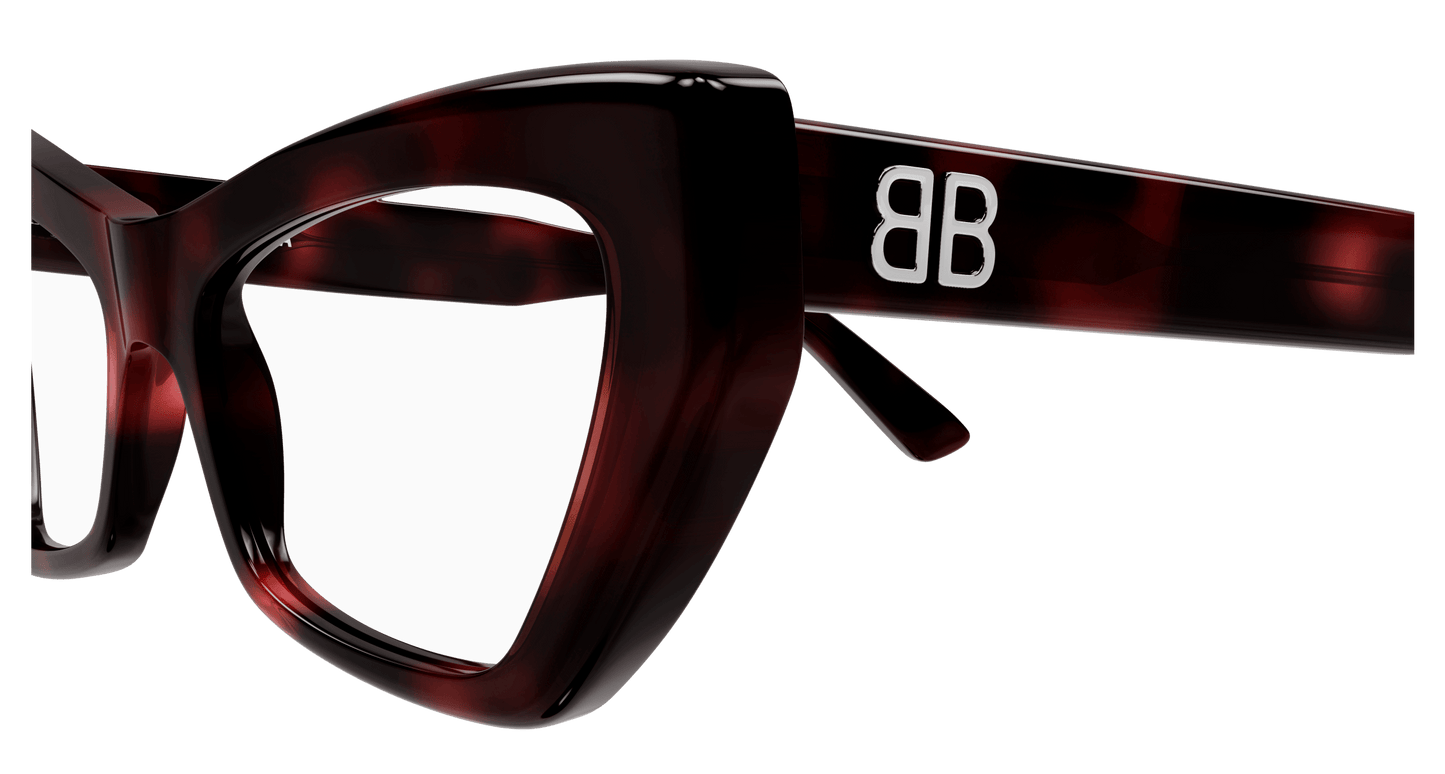 Balenciaga BB0296o-002 53mm New Eyeglasses