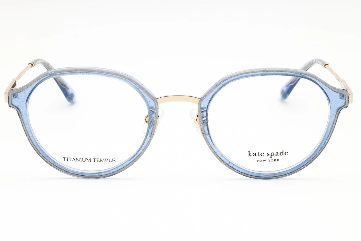 Kate Spade TULIP/FJ JOO Blue Rectangle Eyeglasses 49mm Eyeglasses