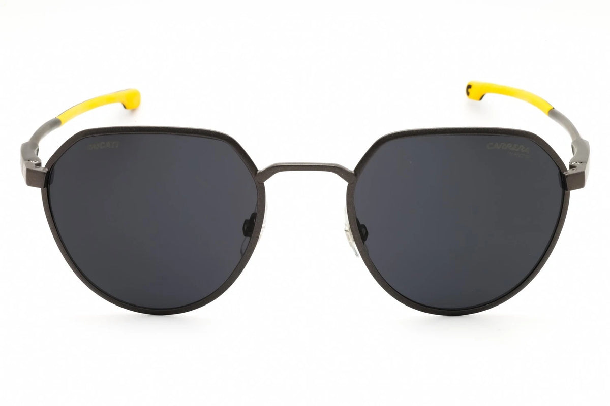 Carrera CARDUC-036/S R80 Gray Rectangle Sunglasses 52mm Sunglasses