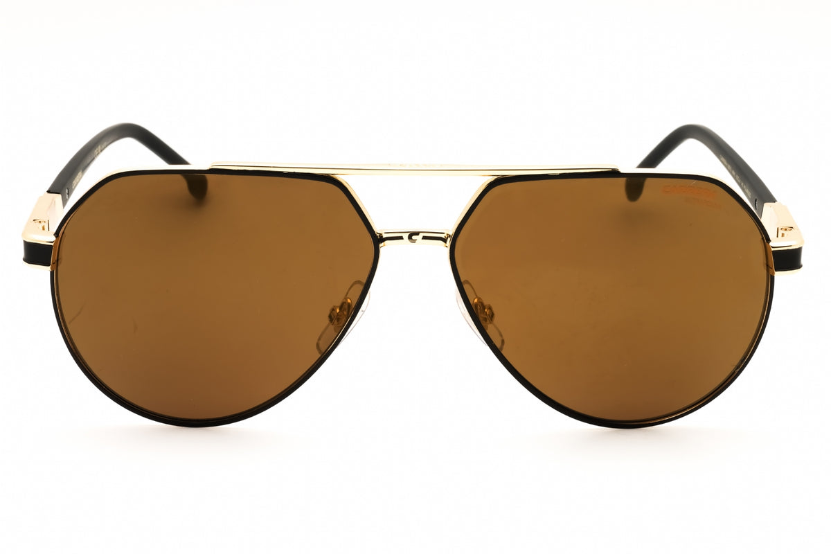 Carrera CARRERA 1067/S-0I46 YL Black Aviator Sunglasses 62mm