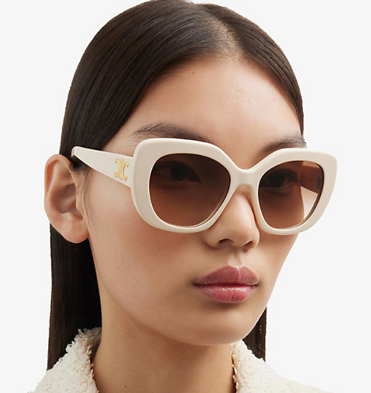 Celine CL40226U-25F 55mm New Sunglasses