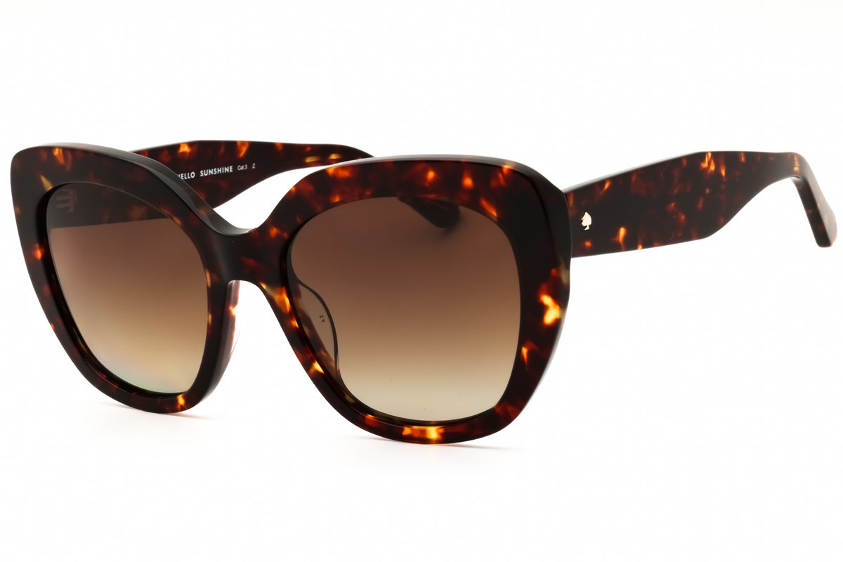 Kate Spade WINSLET/G/S-02IK LA HVNA GOLD Oversized Sunglasses 55mm Sunglasses