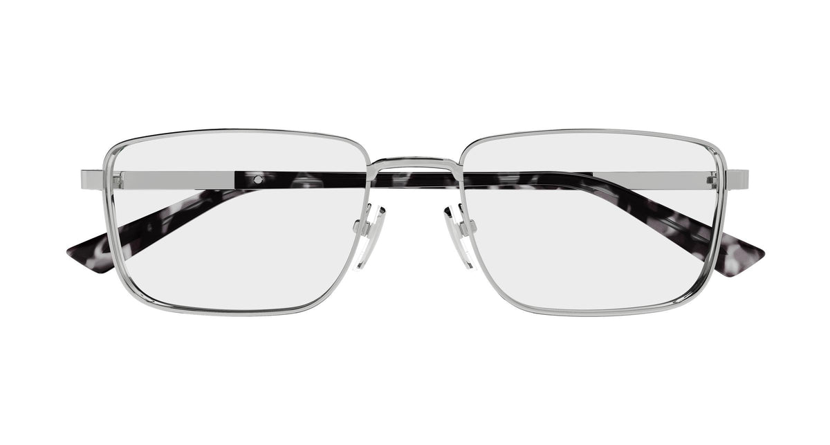 Gucci GG1964o-003 eyeglasses in havana frame with clear lenses