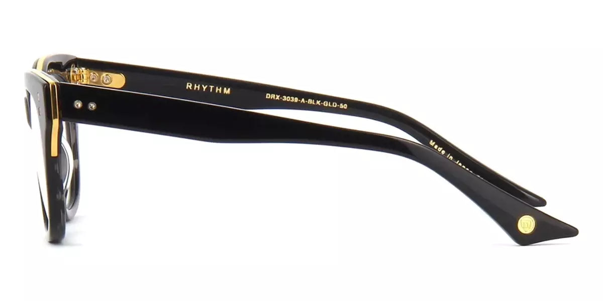 Dita DRX-3039-A-BLK-GLD-50-Z 50mm New Eyeglasses