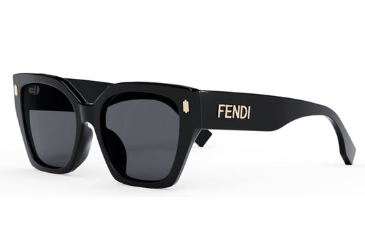 Fendi FE40070F-01A-55  New Sunglasses
