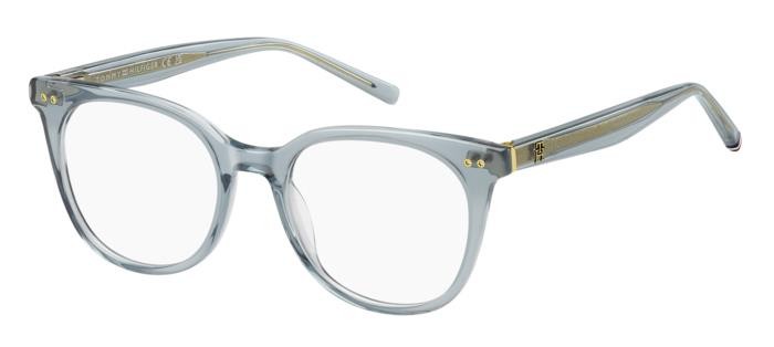 Tommy Hilfiger TH2160-PJP-50 Blue Rectangle Eyeglasses 50mm Eyeglasses