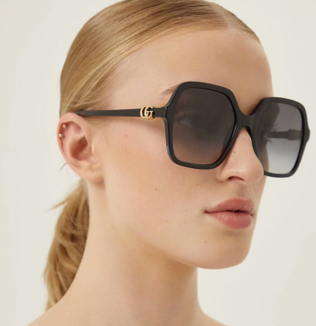 Gucci GG1072S-001 56 New Sunglasses