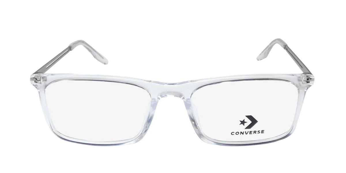 Converse CV8001G 970 Clear Rectangle Eyeglasses 55mm Eyeglasses
