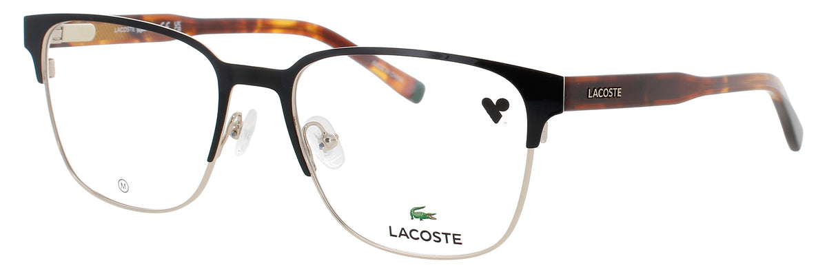 Lacoste L2304-001-53 BLACK  Men's Eyeglasses 53mm Eyeglasses