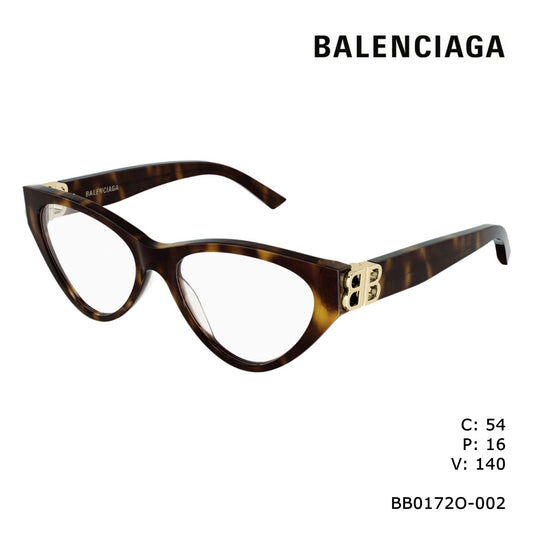Balenciaga BB0172o-002 54mm New Eyeglasses