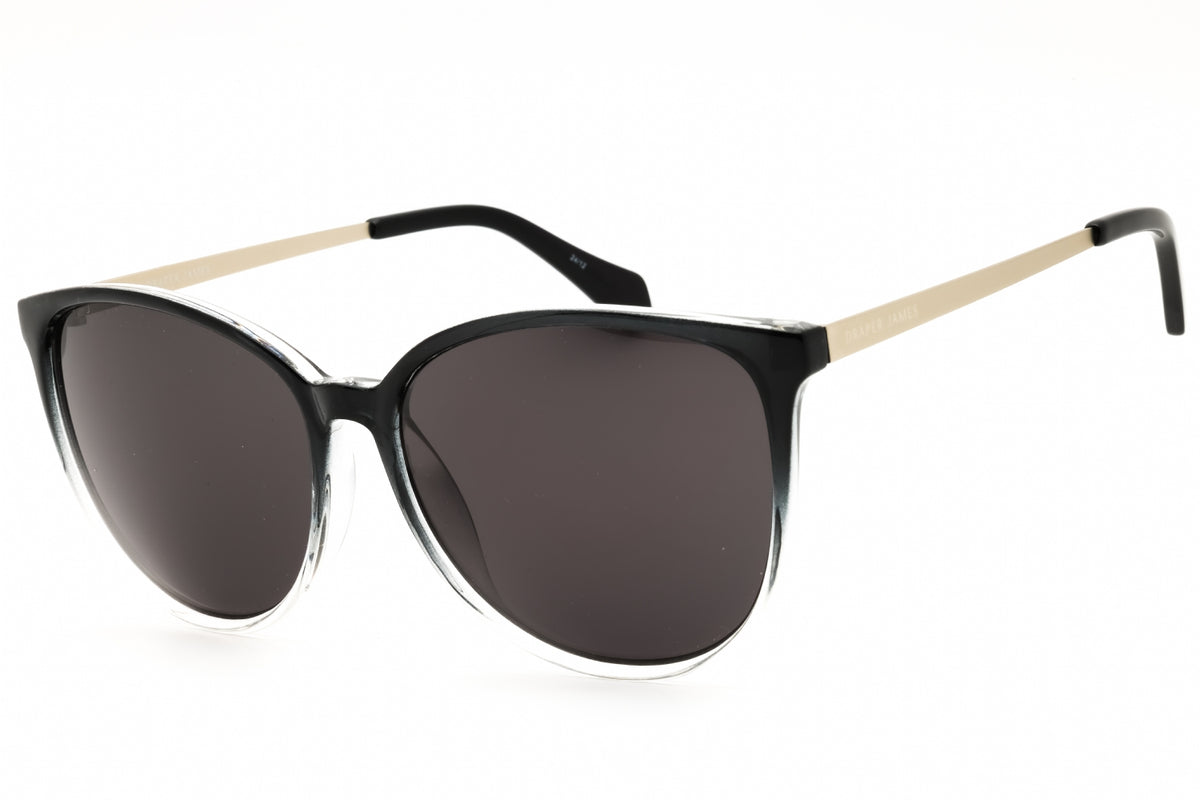 Draper James DJ9034-035 SMOKE GRADIENT Round Sunglasses 58mm Sunglasses