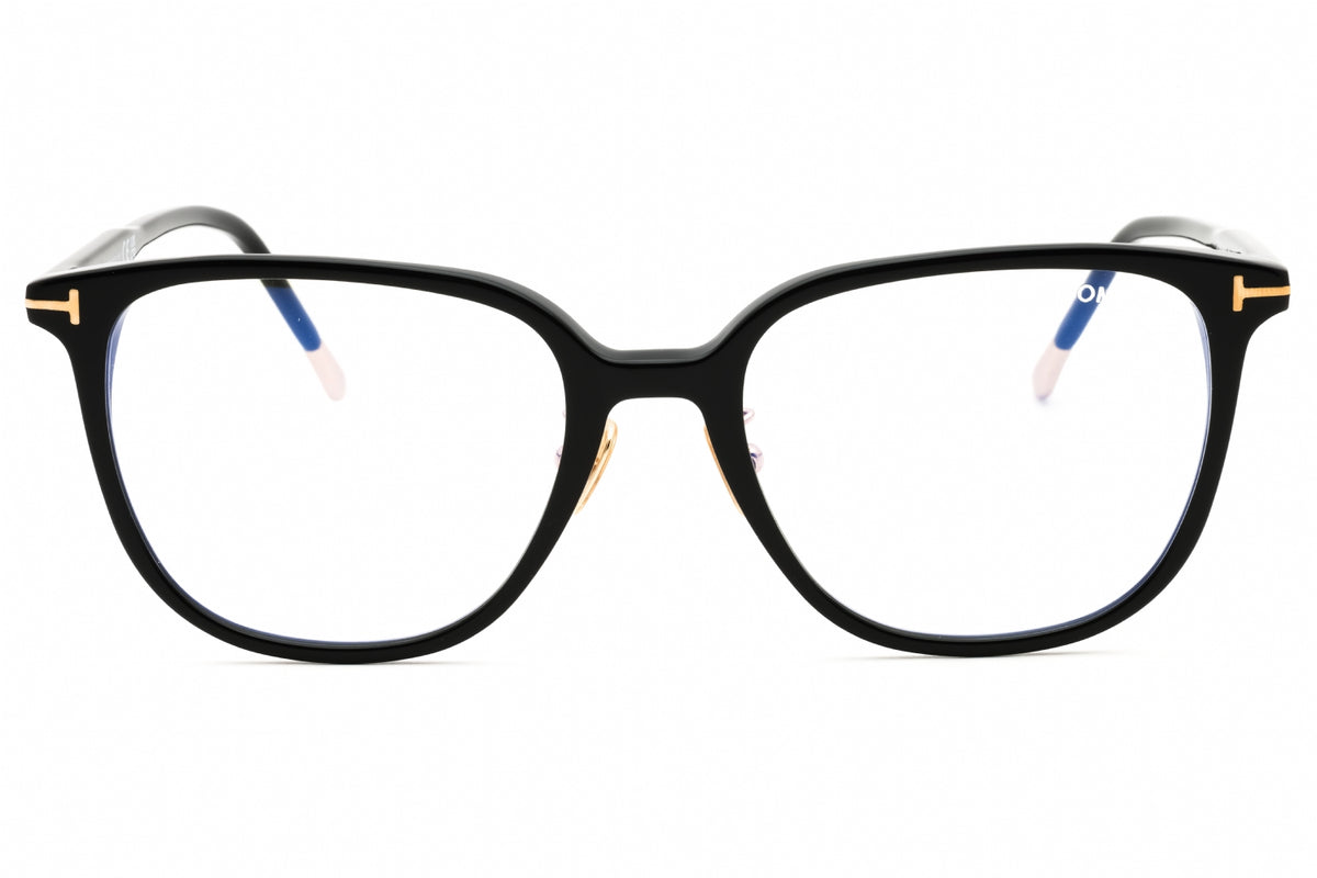 Tom Ford FT5778-D-B-001 Shiny black Rectangular Eyeglasses 53mm Eyeglasses
