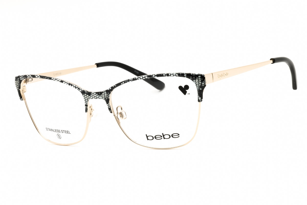 Bebe BB5221-001 JET LACE Cat eye Eyeglasses 52mm Eyeglasses